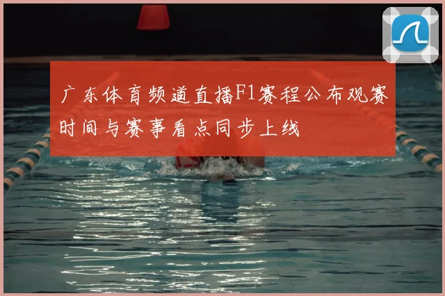 广东体育频道直播F1赛程公布观赛时间与赛事看点同步上线